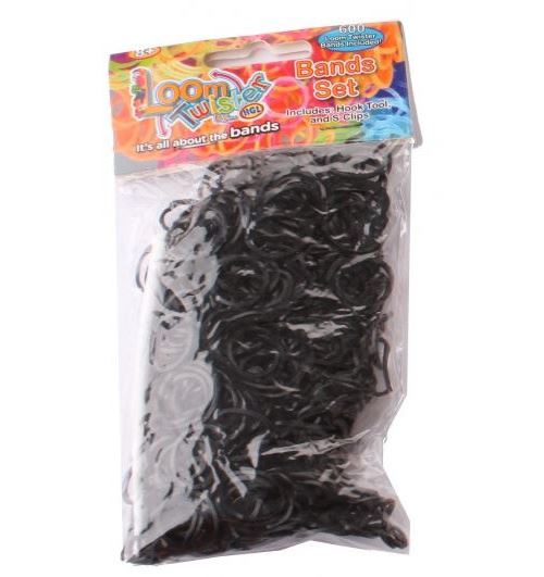 Loom Twister tulipes junior caoutchouc noir 603-pièce