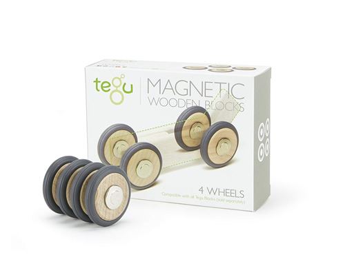 Tegu - M-12-059-CAO - Blocs de Bois Magnétiques - Wheels