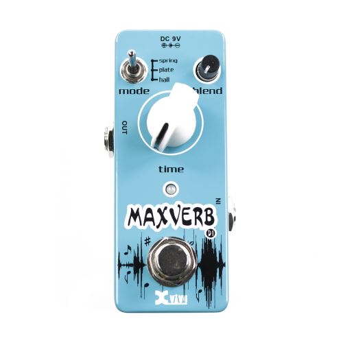 Xvive D1 Maxverb Reverb pédale d'effet