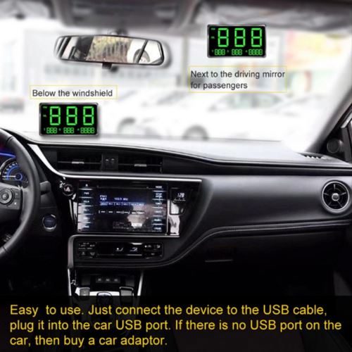 Compteur de vitesse numérique universel pour voiture, GPS, HUD