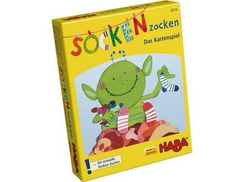 Haba jeu de cartes Socken Zocken (DU)