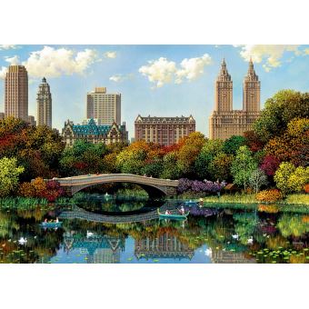 Puzzle Adulte Central Park Bow Bridge 8000 Pieces Educa Collection Paysage Alexander Chen