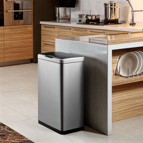 Poubelle mirage sensor bin 20+20l inox mat, eko