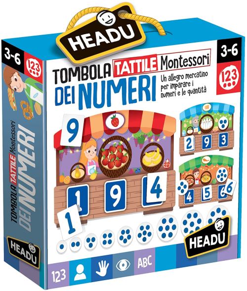 Headu – Bravo Tactile Montessori des Chiffres, it20249