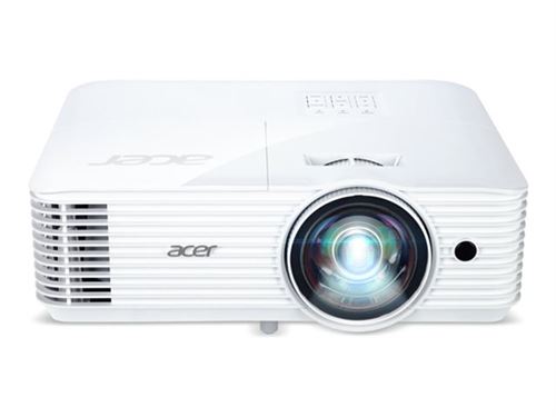 Acer s1286hn projecteur, résolution xGA, Contraste 20000 : 1, luminosité 3500 ANSI, Connexion VGA/HDMI, Ethernet Port, Haut-Parleur, Blanc