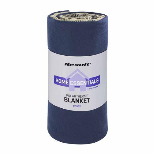 Plaid couverture polaire - R039X Bleu - 175 x 140 cm - taille:unique
