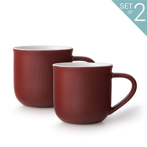 Minima™ Eva Mug - Set Of 2 - Cranberry
