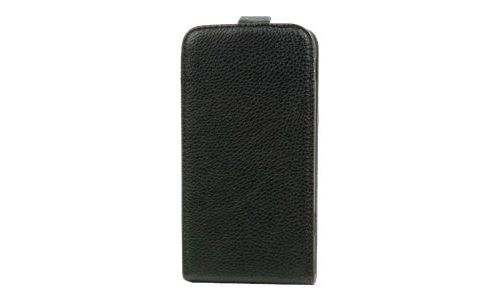 Muvit Slim - Beschermende bedekking voor mobiele telefoon - zwart - voor Huawei Ascend P6
