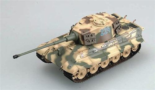 EM36294 - Easy Model 1:72 - Kingtiger Henschel - Schwere SS.Pz.Abt.501,tank - Model Kit plastique