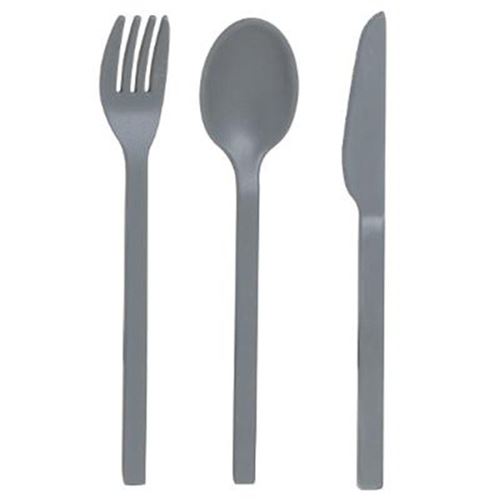 Lot de 3 Couverts Nohya 21cm Gris