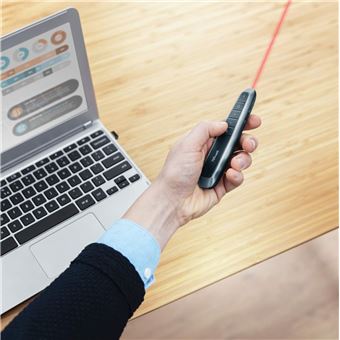 Présentateur sans fil Wifi avec laser Trust Bato Ultra Slim Noir