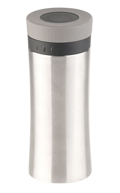 Rosenstein & Söhne : Gobelet isotherme 2 en 1 avec fonction cafetière à piston 0,48 L