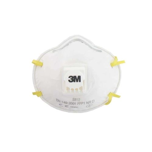 3M Masque 8812 Anti-Poussière Ffp1 Avec Soupape X 10