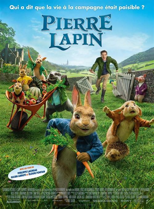 Pierre Lapin - AFFICHE CINEMA ORIGINALE