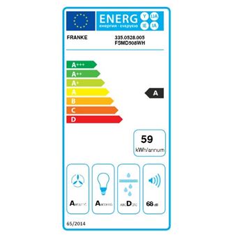 Hotte décor SMART DECO FSMD 508 Blanc
