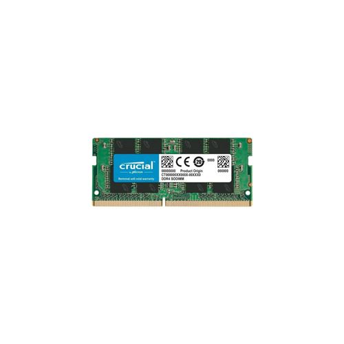 Cruciale Ct16g4sfd8266 16go (ddr4, 2666 Mt/s, Pc4-21300, Dr X8, Sodimm, 260-pin) Geheugen