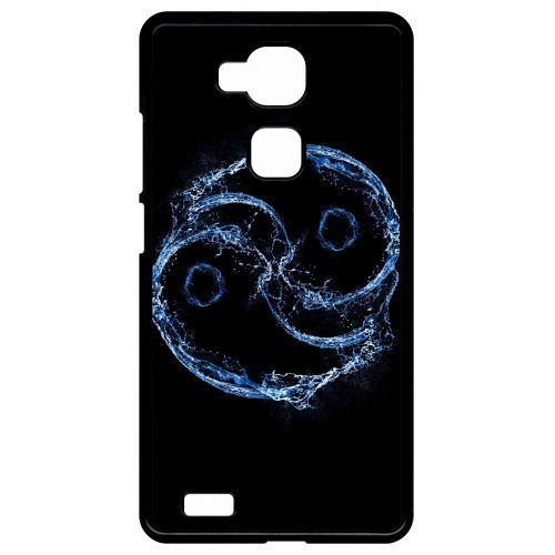 Coque huawei ascend mate7 monarch yin yang eau water