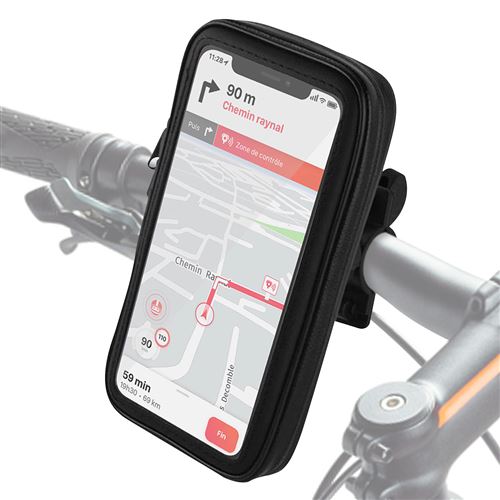 1€24 sur Support Vélo/Moto Smartphone 4'' à 64'' Waterproof Rotatif à 360°  Akashi Noir - Support pour téléphone mobile - Achat & prix
