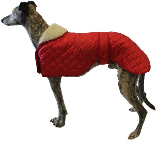 Comparer les prix de Cosipet Greyhound Anorak Nylon Coat, 66 cm, Rouge