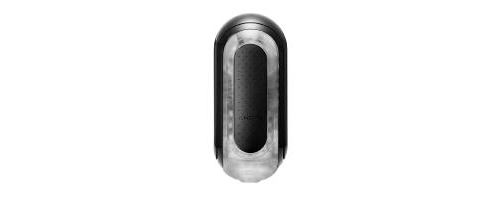 TENGA Flip ZÉRO Strong Edition, Masturbateur Masculin à Sensation, Forte Sensation & Aspiration, Noir