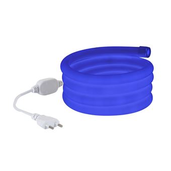 TechBrey Ruban LED Néon Dimmable 220V Bleu Circulaire 360 9W/m Coupe 100cm IP67 Sur mesure 2 m - 1
