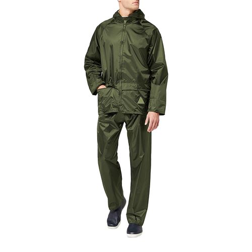 Result - Veste et pantalon de pluie - Homme (L) (Olive) - UTRW3238