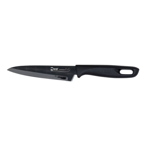 Couteau à légume lame 12cm en titanium - Table Passion - Noir - Acier