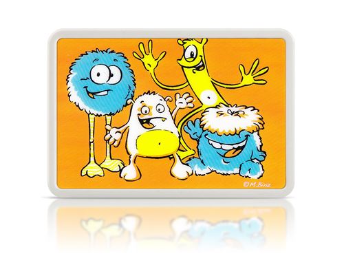REER Veilleuse Personnalisable Creative LED avec changement de couleur, Monstres