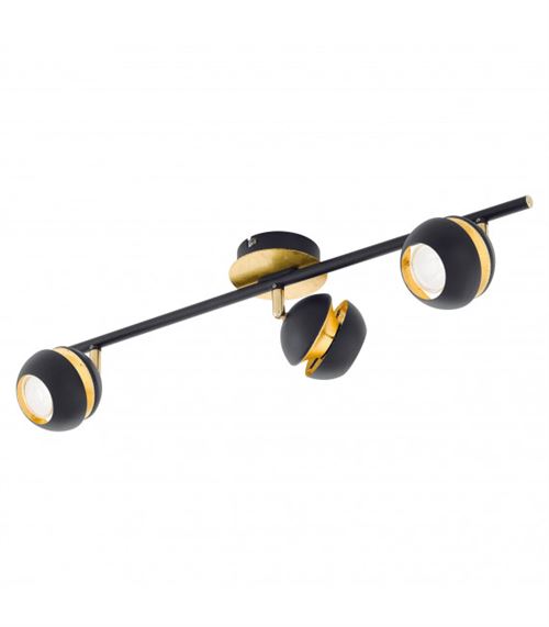 Spot NOCITO 3 ampoules noir