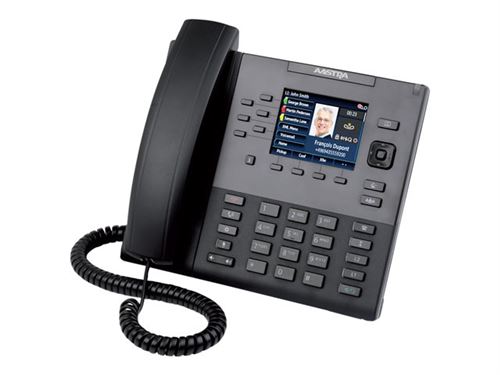 Mitel 6867 - Téléphone VoIP - (conférence) à trois capacité d appel - SIP, RTCP, RTP, SRTP - 9 lignes