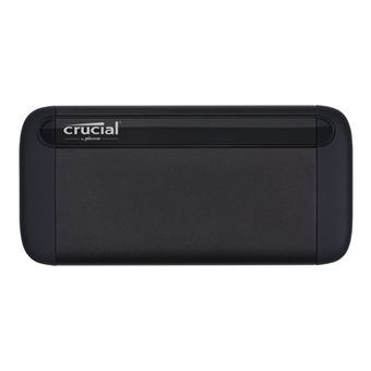 Disque SSD externe portable Crucial X8 USB 3.2 1 To Noir - SSD