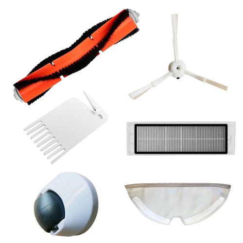 Clean Brosse brosse latérale de roulement Brosse filtre Mop roue universelle pour ROCK ROBO