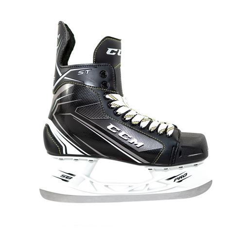 CCM Tacks ST patins de hockey sur glace hommes noirs taille 43