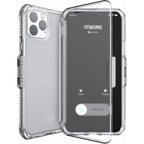 ITSKINS Spectrum Vision - Flip cover voor mobiele telefoon - transparant - voor Apple iPhone 11 Pro, X, XS