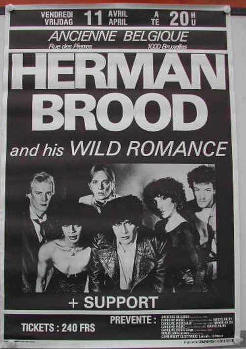 Herman Brood - 56x83 cm - AFFICHE / POSTER