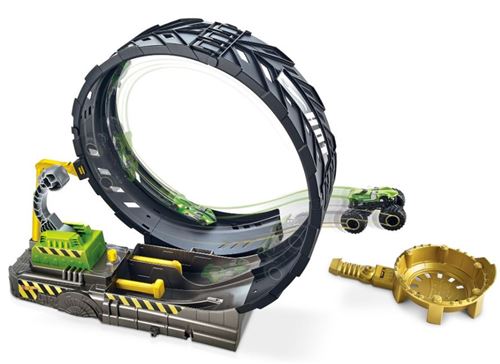 Hot Wheels piste Monster Trucksd'atterrissage : Défi de la boucle épique