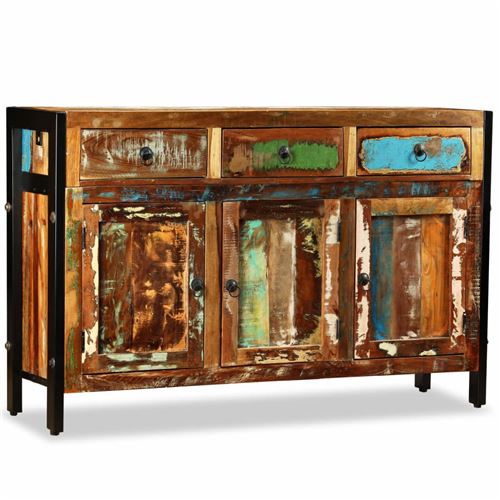 Chunhe Buffet Bois de récupération massif 120 x 35 x 76 cm AB243984