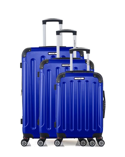 Set de 3 valises BLUESTAR | TUNIS-B Marine en ABS