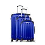 bluestar - set de 3 abs tunis b 4 roues - marine
