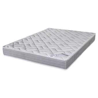 Matelas Maryland 140x190 - Mousse - Hauteur 20 cm - Soutien 3 zones confort