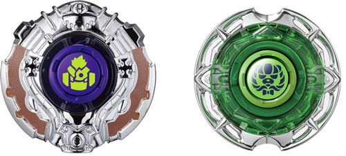 Infinity Nado Twirling mis Fist vs. Ombre 5.5cm vert / argent