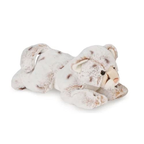 Peluche léopard des neiges 30 cm - histoire d'ours