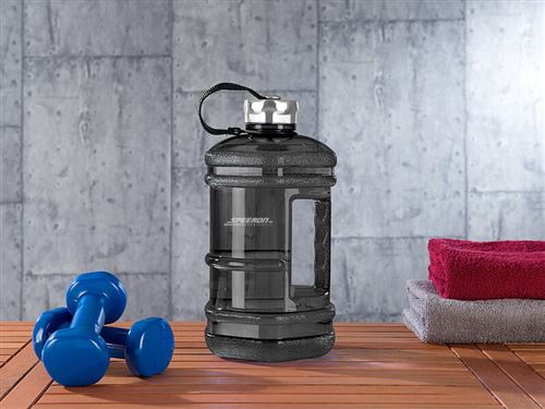 Gourde Sport 2,3 L avec poignée - coloris noir