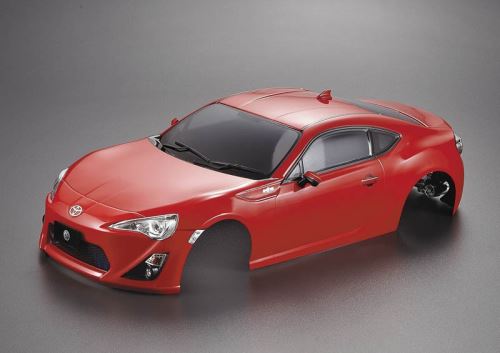 Carrosserie Toyota 86 195mm rouge Peinte