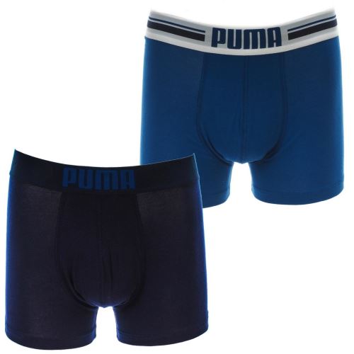 Sous vêtement boxer Puma Placed logo nv/blue boxer Bleu taille : XL réf : 18748