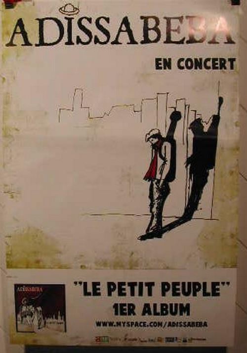 ADISSABEBA - 40x60 cm - AFFICHE / POSTER