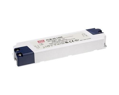 Driver led mean well plm-40-700 29-57 v dc 700 ma