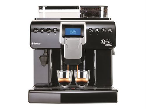 Saeco Royal Gran Crema - Machine à café automatique avec buse vapeur "Cappuccino" - 15 bar - noir