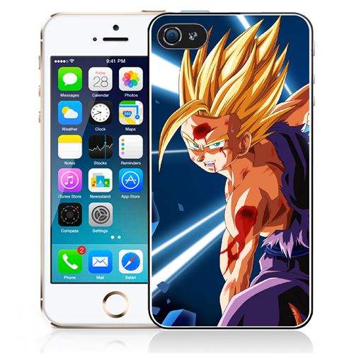 Coque pour iPhone 4/4S dragon ball gohan kameha