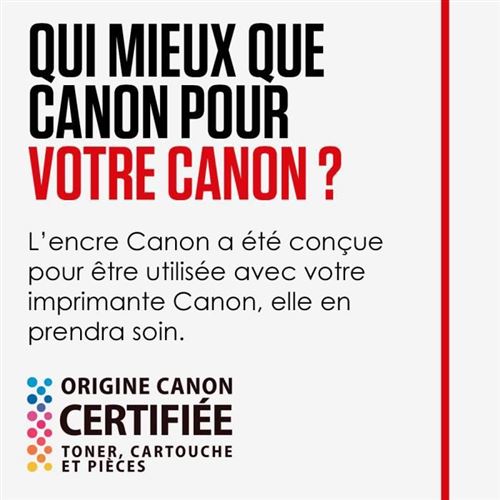 Canon pack de 5 cartouches pgi-580/cli-581 pgbk/bk/c/m/y - noir + couleur -  La Poste